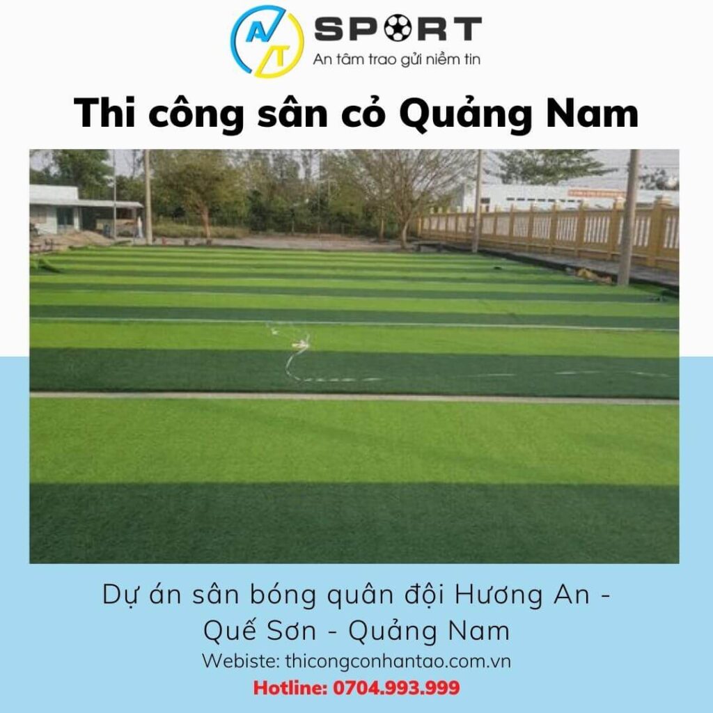 Thi công cỏ nhân tạo